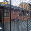 pvc coated 358 security fence with razor wire prison mesh anti burglar fence